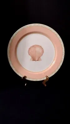 *EXCELLENT VICTORIA BEALE ATLANTIS 9004 (1) 12  Round Platter Shell Peach  • $19.42