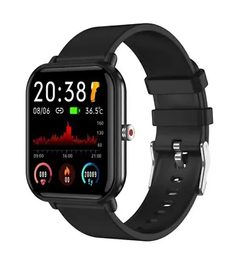 Android Smart Watches | Smart Watch Mens | Waterproof Sports Fitness Watch • £26.49