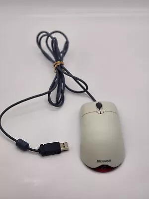 Microsoft Wheel Mouse Optical USB Mouse 1.1A Tested Works Great • $19.98