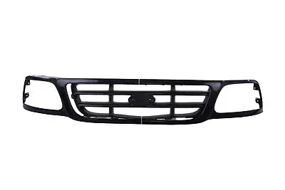 Black Replacement Grille W/ Trims Fit 99-04 Ford F150 Pickup Truck New FO1200376 • $94.78