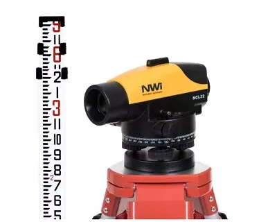 Northwest NCLP 32x Auto Level Package With Tripod & 9ft Level Rod • $319