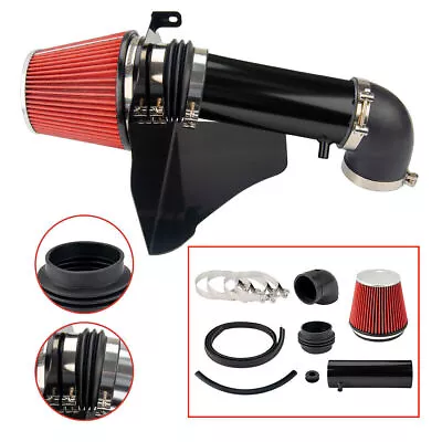 BLACK 4  Heat Shield Cold Air Intake For 05-10 300/Challenger SRT 8 5.7L/6.1L V8 • $65.54