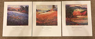 Max Hayslette Signed Prints Field And Flower Suite I-III Winn Devon Art X3 • $150
