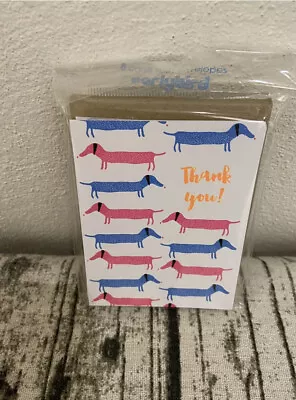 Dachshund Sausage Dog Thank You Cards Gift 🎁 Daxie • £5.80