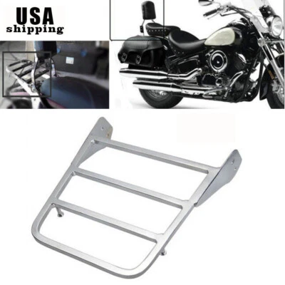 $35.67 • Buy Motorcycle Sissy Bar Luggage Rack For Yamaha VStar 400 650 V-Star 1100 Classic