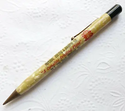 Vintage Imperial Ruling & Binding Co. Pittsburgh PA Advertising Mech Pencil G3 • $21.50