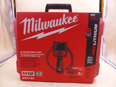 Milwaukee 2317-21 M12 M-spector Flex 3  Inspection Camera Cable W/ Pivotview Kit • $789.99