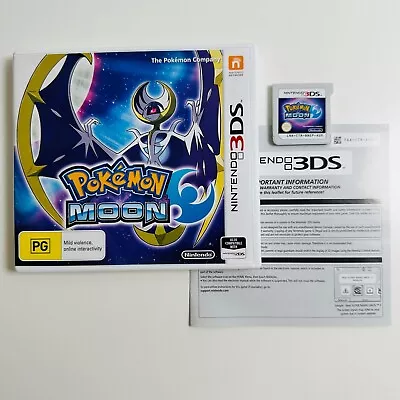 Pokemon Moon - Nintendo 3DS - Free Tracked Post • $39.50