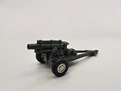 TootsieToy Military Army Howitzer Green Cannon Gun Trailer Vintage Made In USA. • $11.99