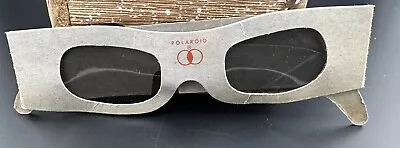 Vintage Polaroid 3-D Viewer Art Deco Paper Glasses MOVIE THEATER Natural Vision • $7.95