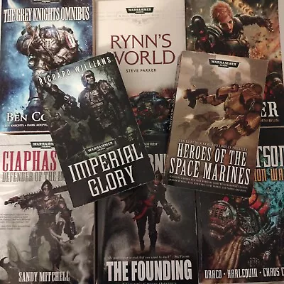 Warhammer 40k Books Build Your Own Bundle Buy 2 Get 3rd Half Price • £14.95