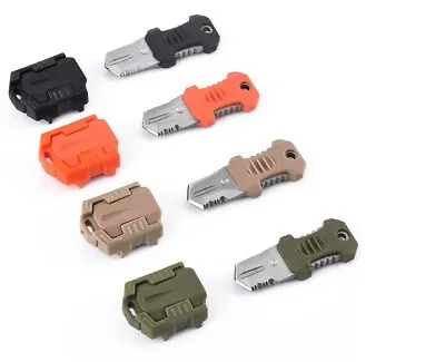 EDC Knife Mini Multifunction Pocket MOLLE Webbing Camping Hiking Survival Tool • $8.99