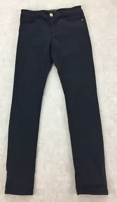 Massimo Dutti Size Us 2 Au 6 Womens Stretch Dark Blue Skinny Fit Jeans Low Rise • $22.99
