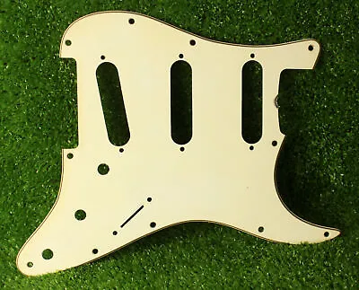 Aged 68 69 Voodoo Reverse Bridge Pickguard Pearloid Back For Hendrix Strat AGP17 • $59.95