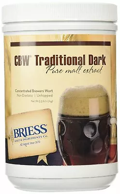 Briess Liquid Malt Extract - Traditional Dark - 3.3 Lbs. For Home Brew Beer • $19.79