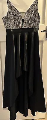 £15 • Buy Prom Formal Evening Gown Long Bridesmaid Ball Party Dresses Black With Sequence