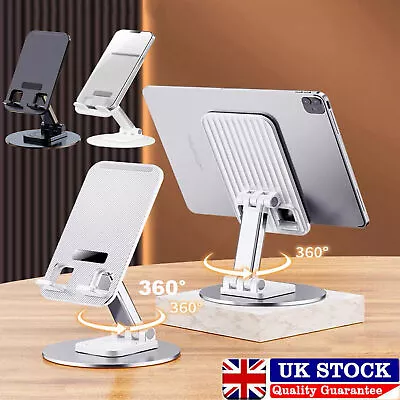 Mobile Phone Holder Stand Desktop Portable Table Desk Mount For IPhone IPad Tab • £5.49