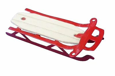 Miniature Dollhouse Red Sled 1:12 Scale New Im66255 • $3.39