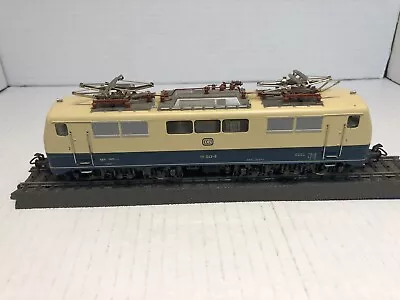 Marklin 3054 HO Scale - Vintage DB Electric Locomotive - Beige/Blue • $150