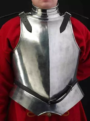 Medieval Larp Sca Cuirass Handmade Wearable Armor Made From Metal Jacket • $182.50