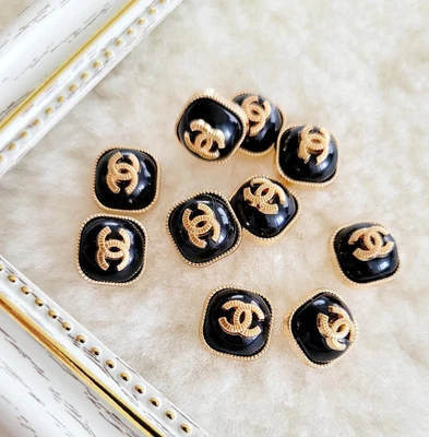 £160.14 • Buy CHANEL Vintage Button Lot 10 Set W4107
