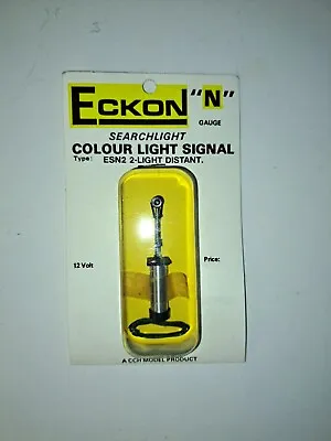 Eckon ESN2 2-light Distant Colour Signal N Gauge • £14.99