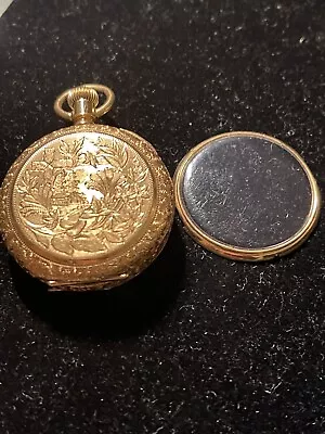 Waltham 14k Solid  Gold Hunter Pocket Watch Case OOnly • $250