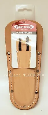 🔥 MCGUIRE-NICHOLAS Saddle Leather PLIERS HOLDER #418 NEW W/ Tag FREE SHIPPING • $10
