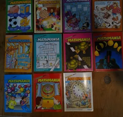 Lot Of 11 Highlights Mathmania Magazines Books Most New Some Used • $17.84