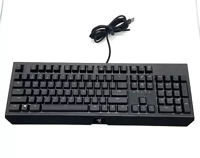 Razer BlackWidow Mechanical Gaming Wired Keyboard “Green Switch” (Pre-owned) • $109