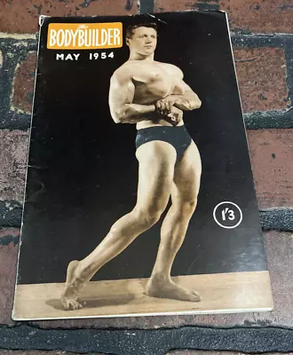 THE BODYBUILDER Muscle Bodybuilding Magazine DEREK MANTHORPE 1954 • $19.99