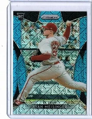 2019 Prizm Blue Mojo Rookie Card RC #221 Ryan Meisinger 354/399 Cardinals • $4.99