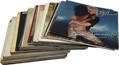 Craft LOT Of 25 --- 12  LP VINYL Record Albums COVERS ONLY Party Decorations • $24.99