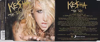 Ke$ha - TiK ToK (2 Track Maxi CD) • £0.86