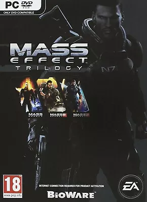 Mass Effect Trilogy 1 2 3 Collection PC GAME BRAND NEW • $15