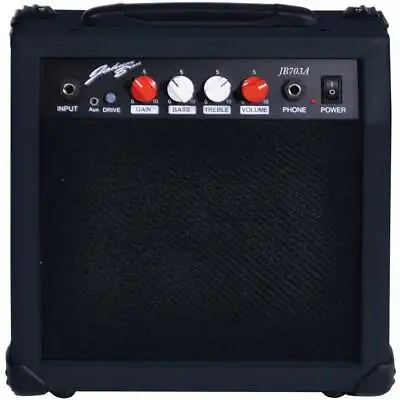 Black 20w Watt Guitar Amplifier Amp With EQs And Headphone Input Compact • £59.20