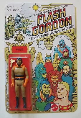 *Restoration* Vintage Mattel 1979 Ming Merciless Flash Gordon 3 3/4 Figure • $49.95