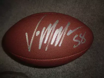 Von Miller Denver Broncos Autographed Wilson Football GA Coa • $108