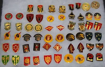 US Military Hat Lapel Vest Pin Lot Of 29 Pairs Vietnam Tonkin Gulf War Games Etc • $24.95