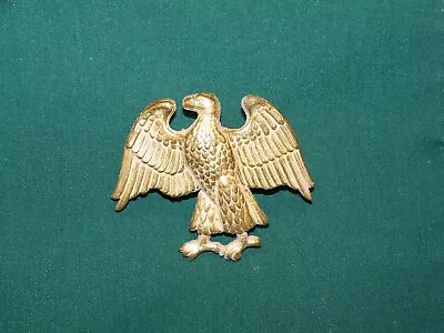 WWII U.S. Army WAC WAAC Female Ladys Woman Officer's Walking Eagle Cap/Hat Badge • $34.99