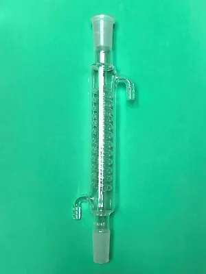 Graham Condenser 200mm 24/40 Joints Borosilicate Glass Coil Distillation Lab New • $33.38