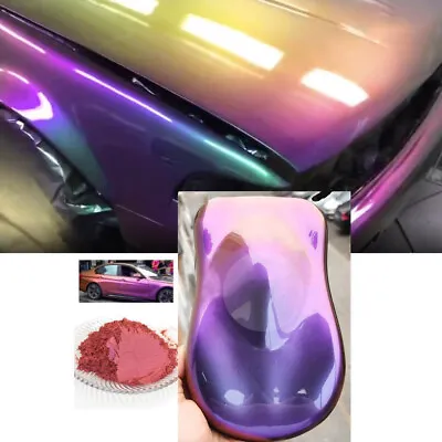 DIY Chameleon Pearl Pigment Powder Metal Sparkle Shimmer Modified Car  Paint • $9.99