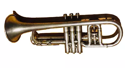 Vintage 1918 Victor New Wonder CG Conn Trumpet For Parts Display Or Repair. • $399