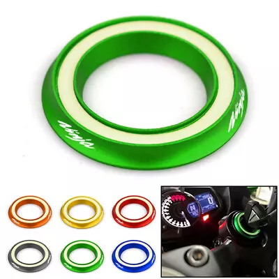 Luminous Ignition Key Hole Ring Switch Cover For Kawasaki NINJA 250 300 400 Z400 • $17.47