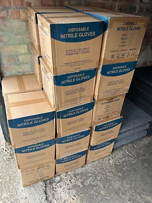 Abandoned Storage….270 Boxes Of 100 DISPOSABLE NITRATE GLOVES.  • £200