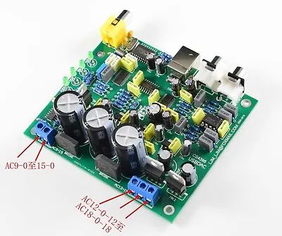 CS8416+CS4398 DAC Kit Support USB + Coaxial DAC Board • $29.96