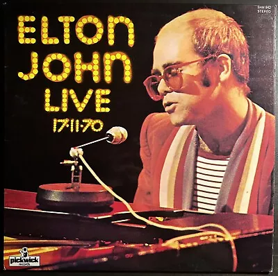 £6.99 • Buy Elton John - Elton John Live 17.11.70 LP VG Condition Sleeve Fair