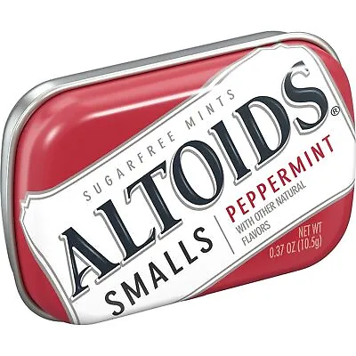 Altoids Smalls Peppermint Sugarfree Mints Single Pack 0.37 Ounce • $16.58