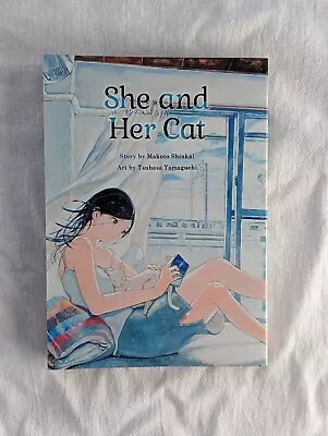 She And Her Cat By Makoto Shinkai (English) Paperback • $8