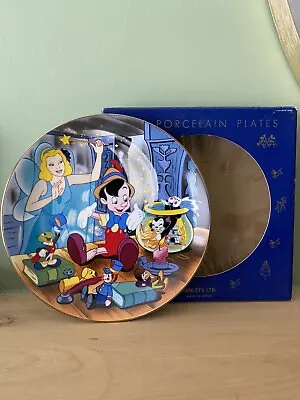 Disney Kenleys Plate Pinocchio And The Blue Fairy • £15